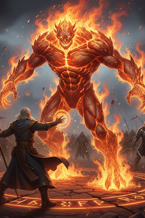 Invocação: Elemental de Fogo